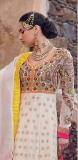 Traditional Heavy Embroided Net Chiffon Dress (36")